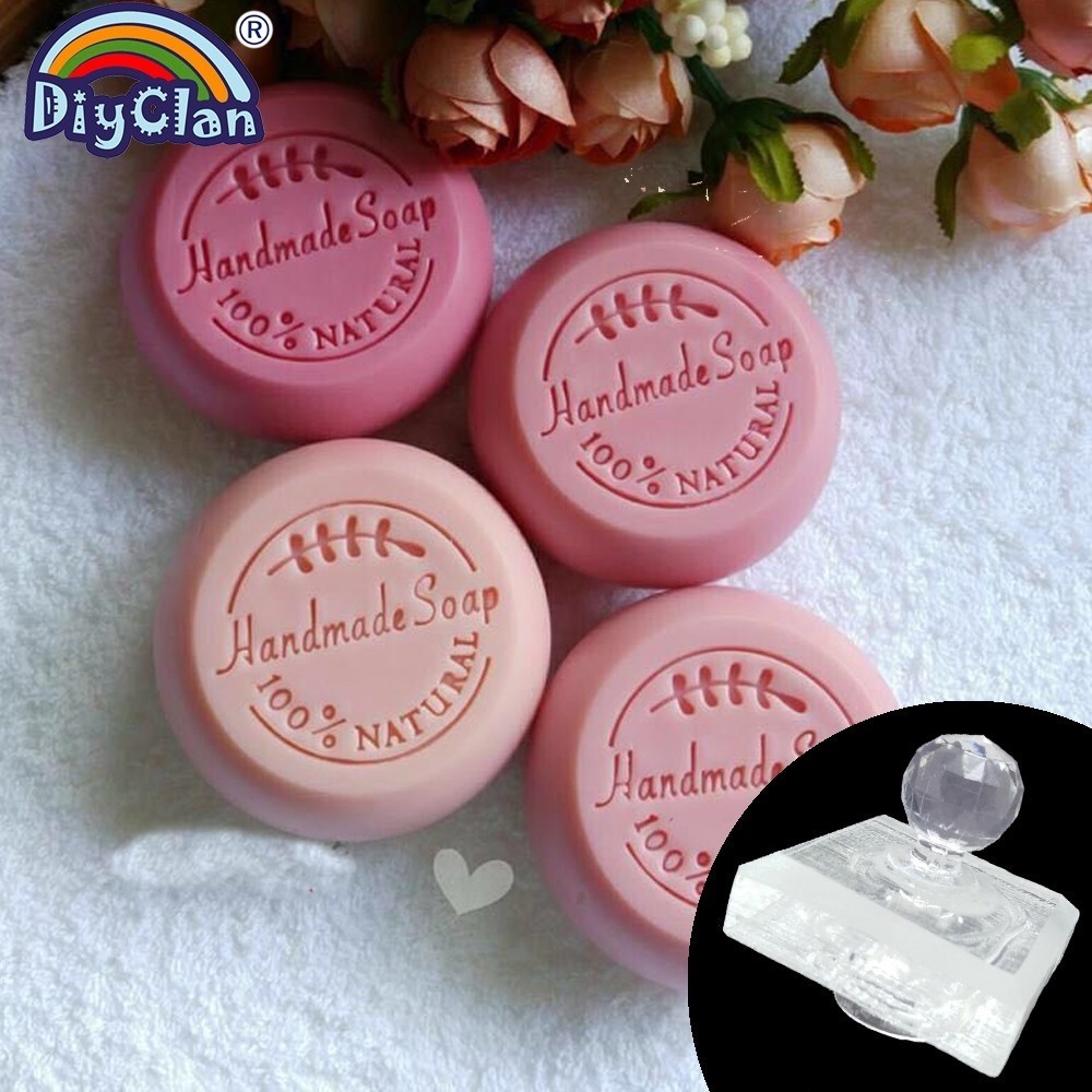 Soap Stamp Custom - 100% Natrual Handmade Soap Stamp Transparent