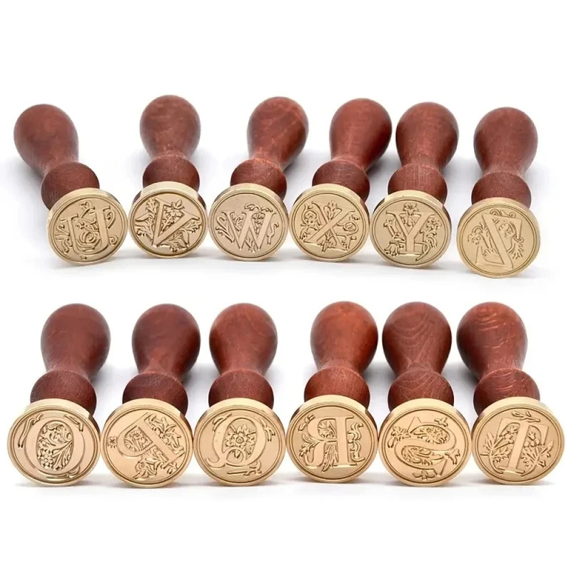 Soap Stamp Custom - 1set 26 Letter A-Z Wax Seal