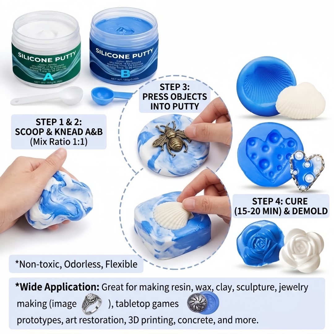 Silicone Putty Mold Making Sup - Soap Making Tools recension och pris