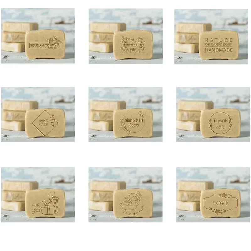 Custom Pottery Stamp Personali - Soap Stamp Custom recension och pris