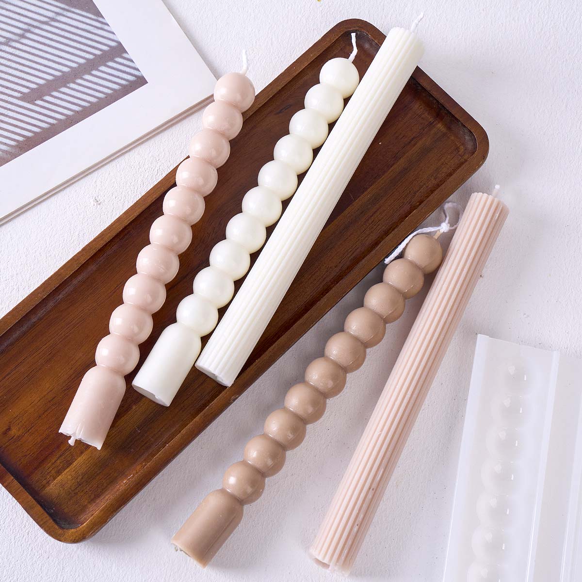 3D Long Stripes Bubble Bead Pi - Soap Making In Home recension och pris
