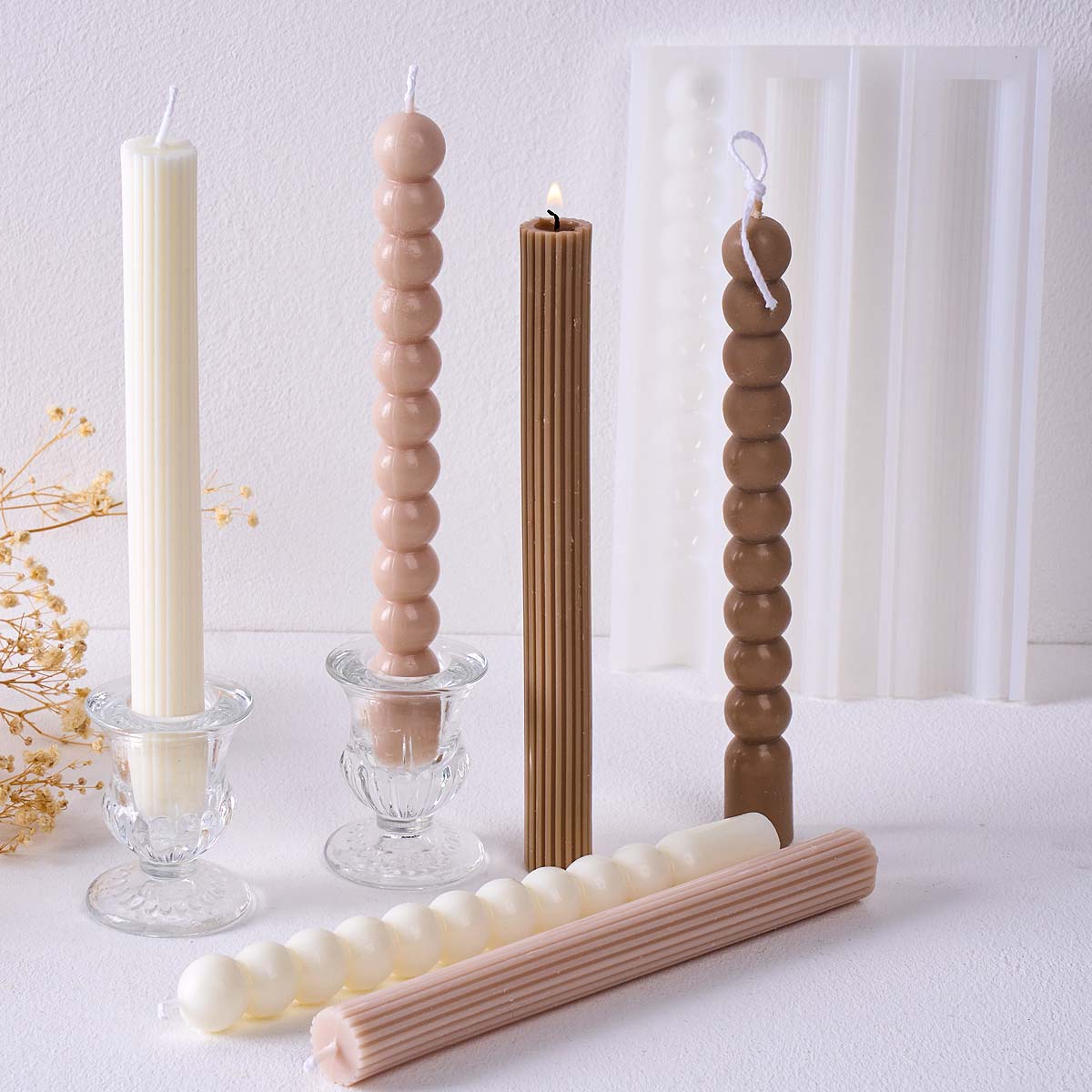 3D Long Stripes Bubble Bead Pi - Soap Making In Home recension och pris