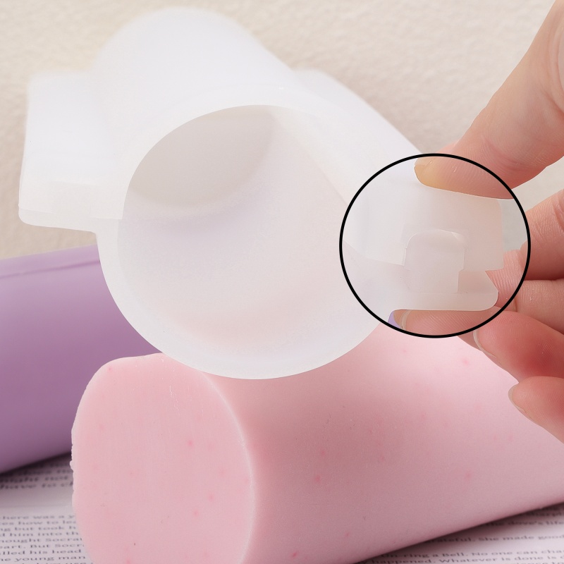 Long Heart Column Silicone Soa - Soap Making In Home recension och pris
