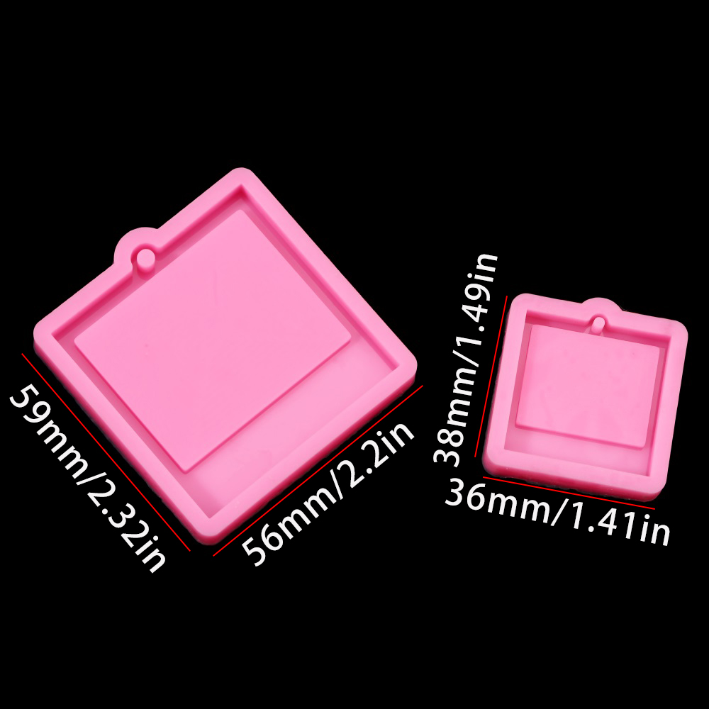 Photo Frame Epoxy Resin Keycha - Soap Making Tools recension och pris
