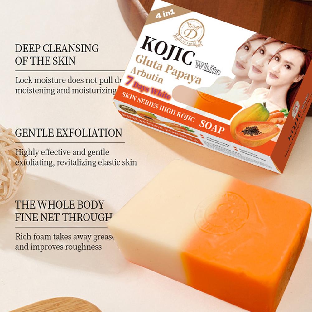 160g Papaya Kojic Acid Essenti - Essential Oil Soap recension och pris