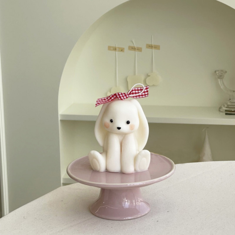 Sitting Rabbit Silicone Candle - Soap Making In Home recension och pris
