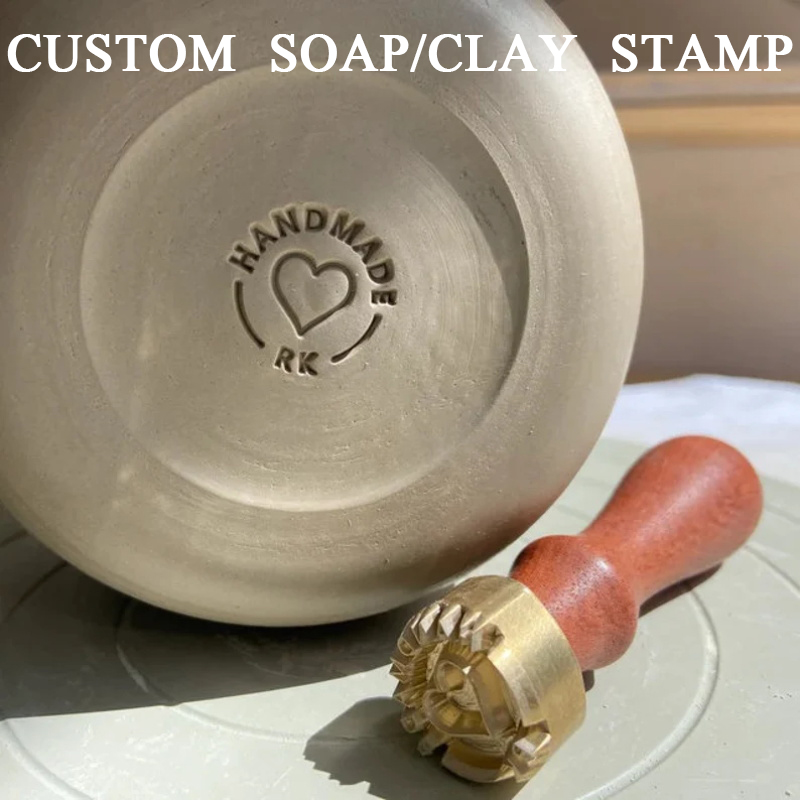 Custom Clay Stamp for Pottery  - Soap Stamp Custom recension och pris