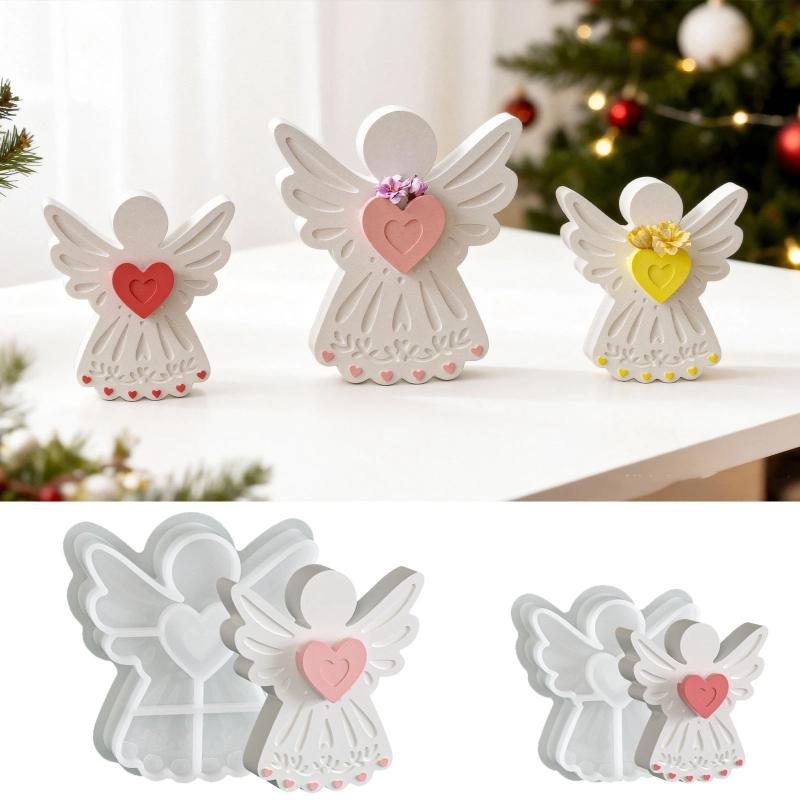 Love Angel Gypsum Mold Candle  - Melt Pour Soap Base recension och pris