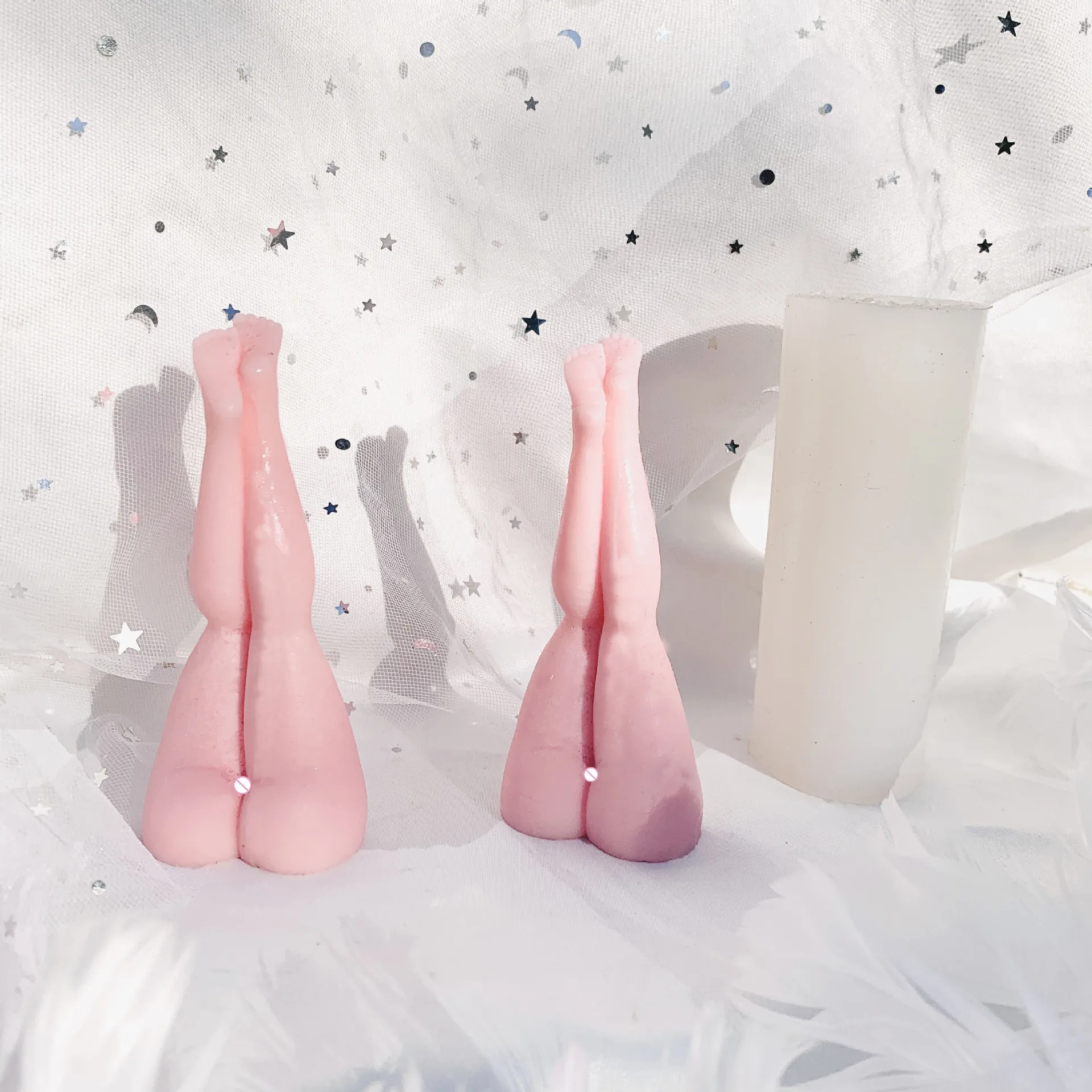 DIY Woman 3D Sexy Legs Candle  - Soap Making In Home recension och pris
