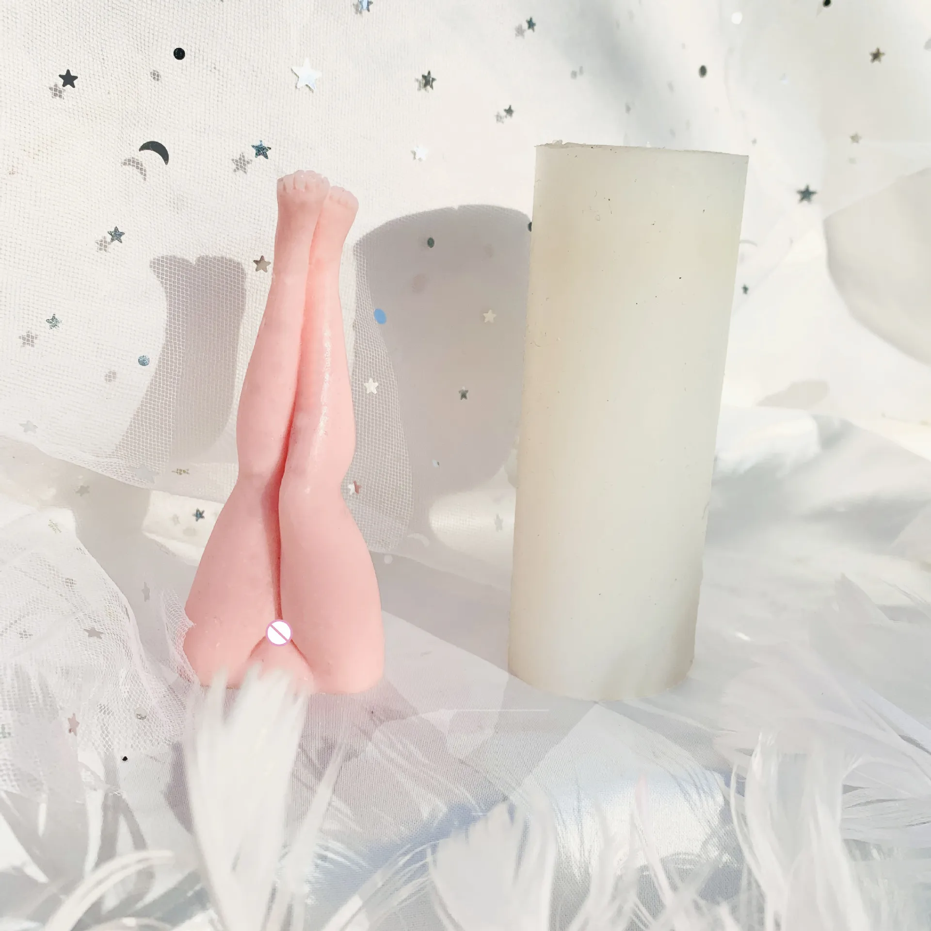 DIY Woman 3D Sexy Legs Candle  - Soap Making In Home recension och pris