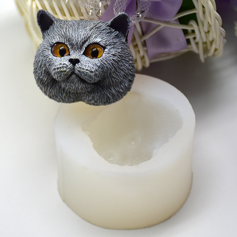 Silicone Mold Short-haired Cat - Soap Making Tools recension och pris