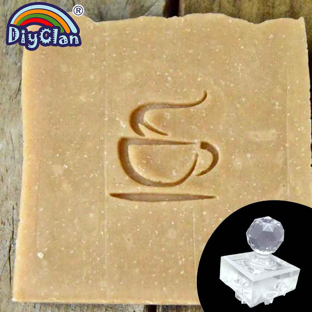 Coffee Bean Pattern Handmade S - Soap Stamp Custom recension och pris