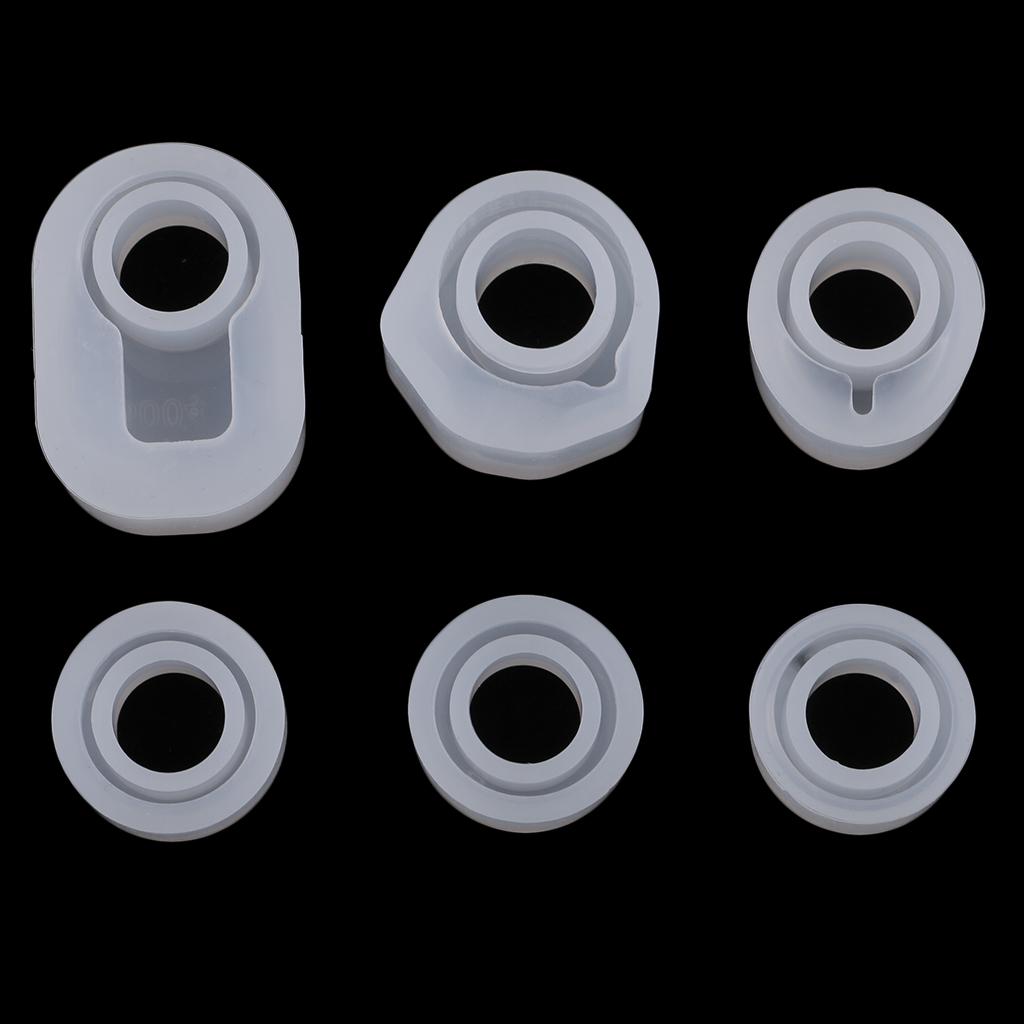 Handmade Silicone Ring Mold Re - Melt Pour Soap Base recension och pris