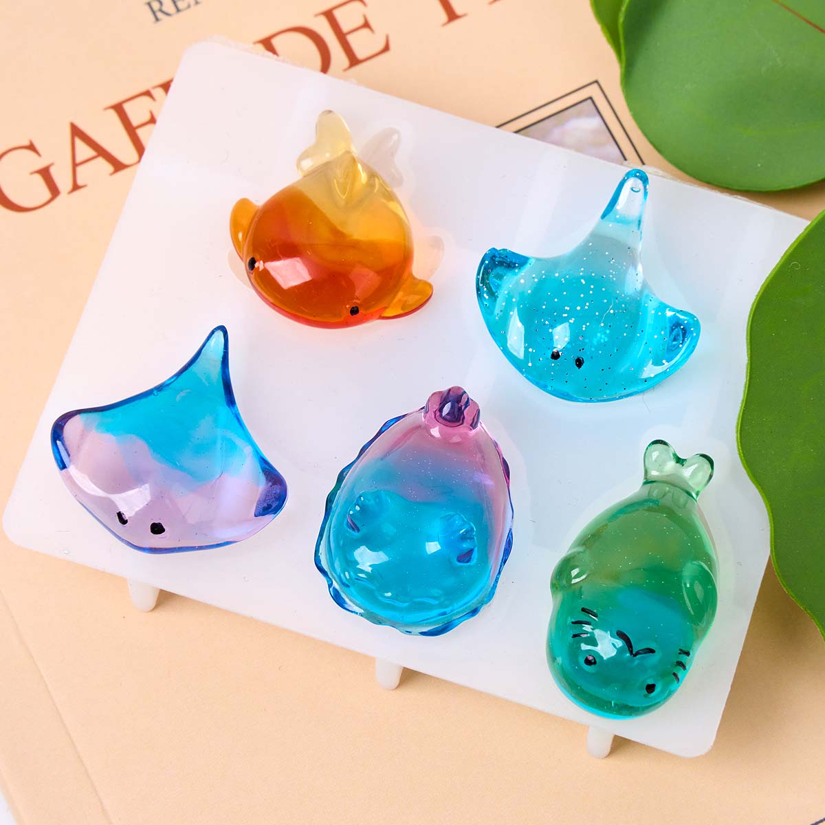 3D Healing Kawaii Manta Ray Wh - Soap Making Tools recension och pris