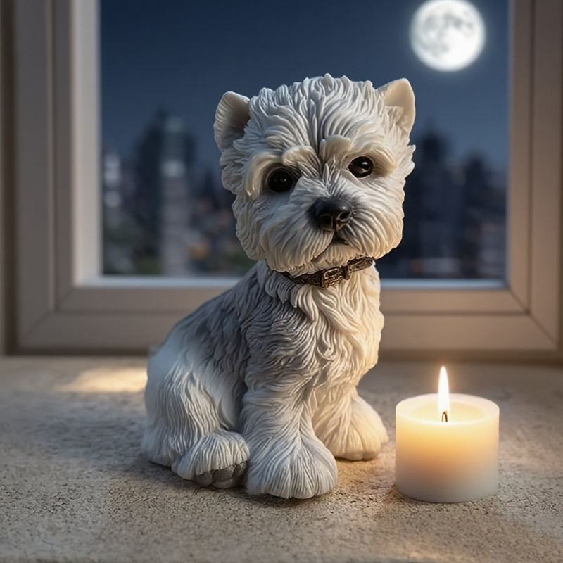 Cute Puppy Dog West Highland T - Soap Making Yorkshire recension och pris