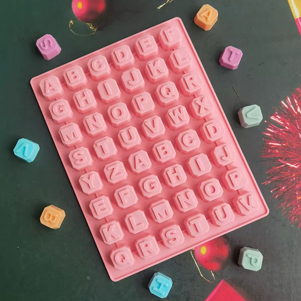 48 Letter Enghish Alphabet let - Soap Making Tools recension och pris