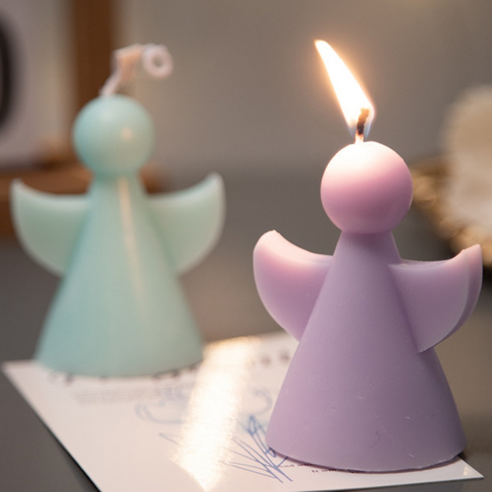 Round Head Wing Angel Acrylic  - Soap Making In Home recension och pris