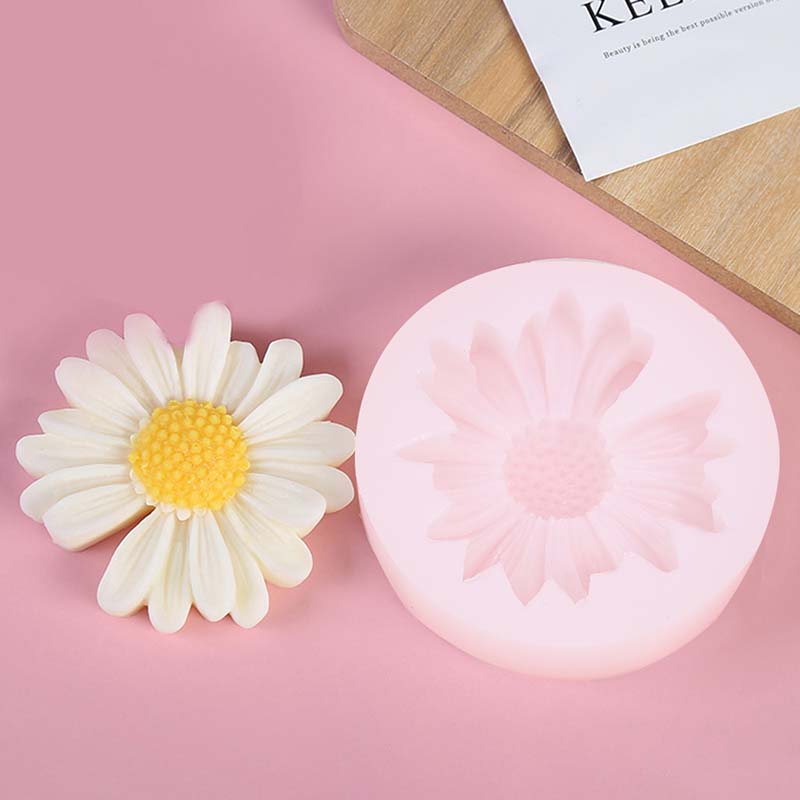 DIY Candle Silicone Mold Daisy - Soap Making In Home recension och pris