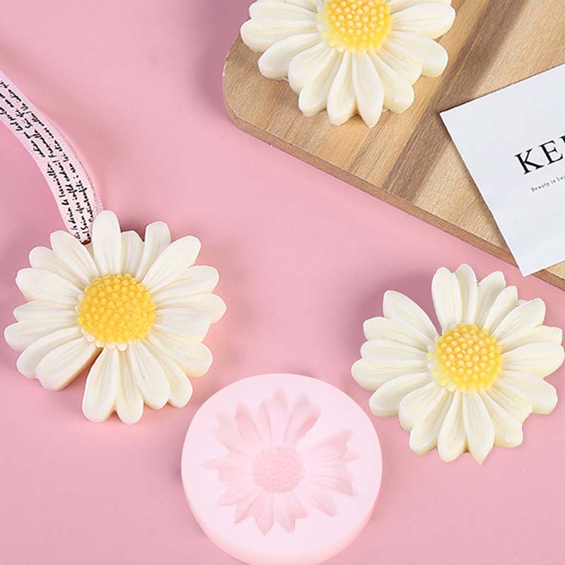 DIY Candle Silicone Mold Daisy - Soap Making In Home recension och pris