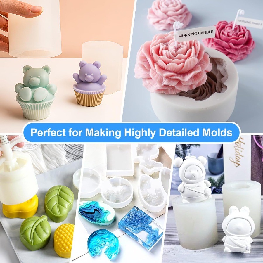 Silicone Mold Making Kit, 38.8 - Soap Making Tools recension och pris